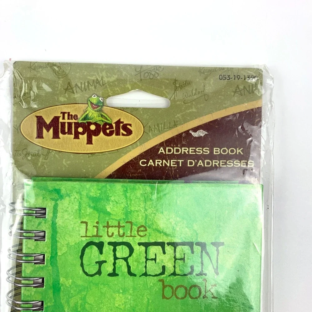 The Muppets little green book Address Book American Greetings‎ Kermit the Frog